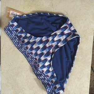 Title Nine T9 Lehua Bikini Bottom Shibori size  extra small NEW